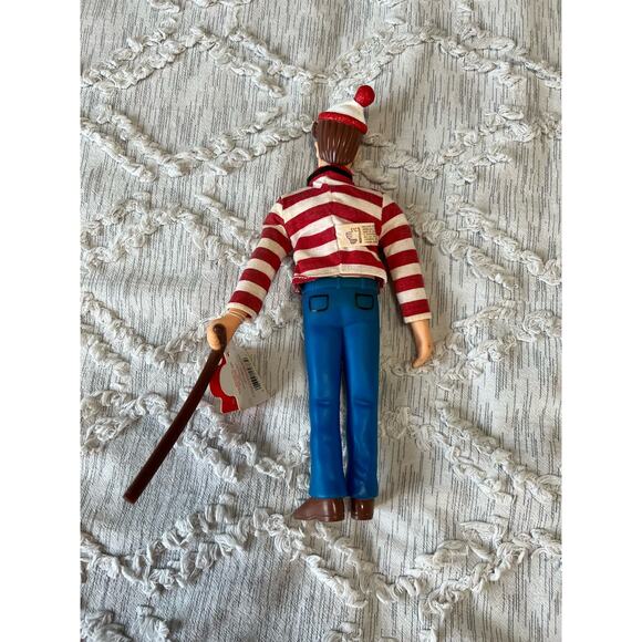 Vtg Where's Waldo 12" Action Figure Doll 1990 Applause Camera Martin Handford - Picture 7 of 8